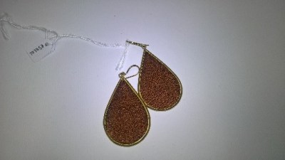 Orecchino seta